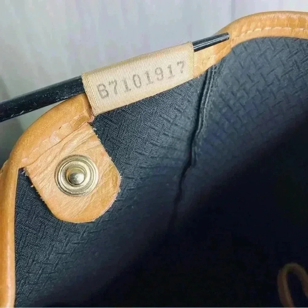 Dooney & Bourke Vintage Black Canvas Leather Trimmed Tote